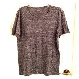 All-Saints Warn Flame Crew Shirt